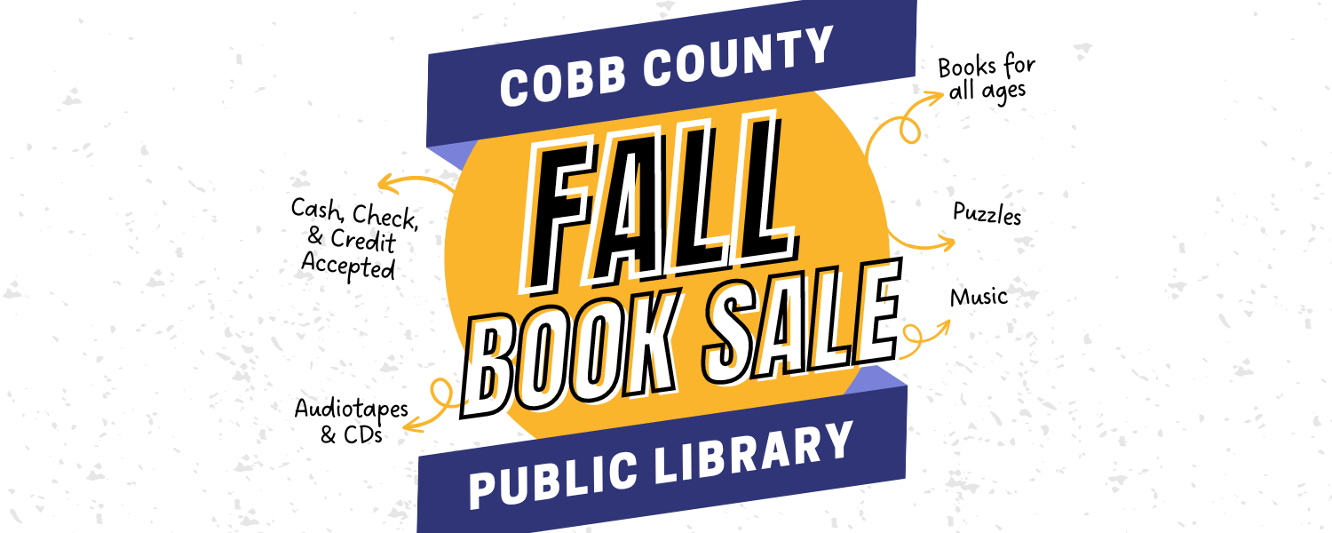 Cobb Library's popular book sale returns to Civic Center Cobb County